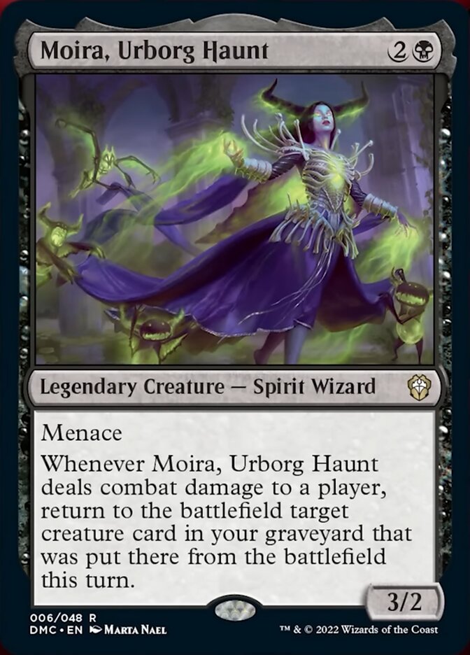 Moira, Urborg Haunt [Dominaria United Commander] | Jomio and Rueliete's Cards and Comics