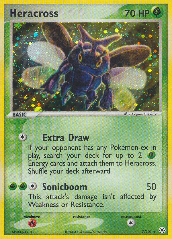 Heracross (7/101) [EX: Hidden Legends] | Jomio and Rueliete's Cards and Comics