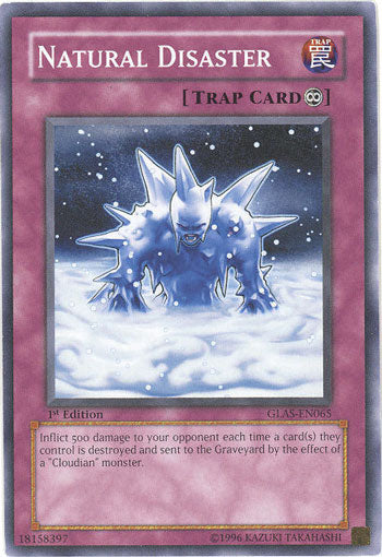 Natural Disaster [GLAS-EN065] Common | Jomio and Rueliete's Cards and Comics