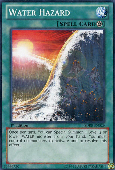 Water Hazard [SDRE-EN026] Common | Jomio and Rueliete's Cards and Comics