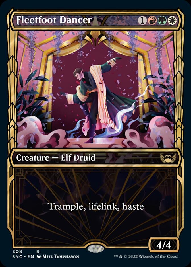 Fleetfoot Dancer (Showcase Golden Age) [Streets of New Capenna] | Jomio and Rueliete's Cards and Comics