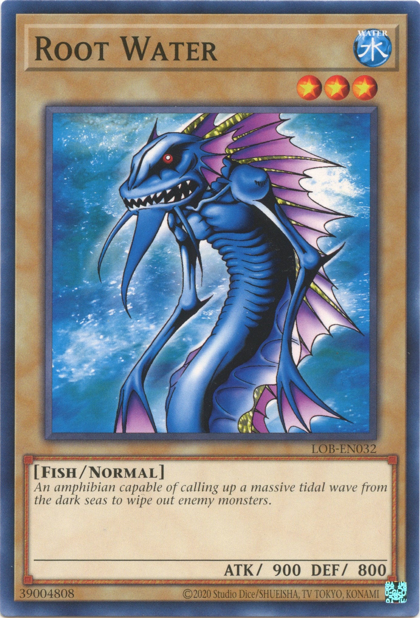 Root Water (25th Anniversary) [LOB-EN032] Common | Jomio and Rueliete's Cards and Comics