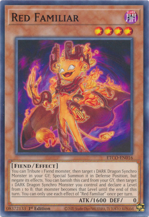 Red Familiar [ETCO-EN016] Common | Jomio and Rueliete's Cards and Comics
