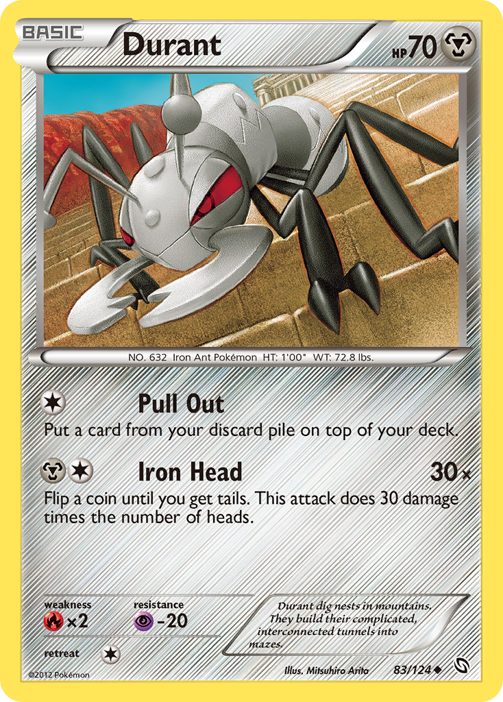 Durant (83/124) [Black & White: Dragons Exalted] | Jomio and Rueliete's Cards and Comics