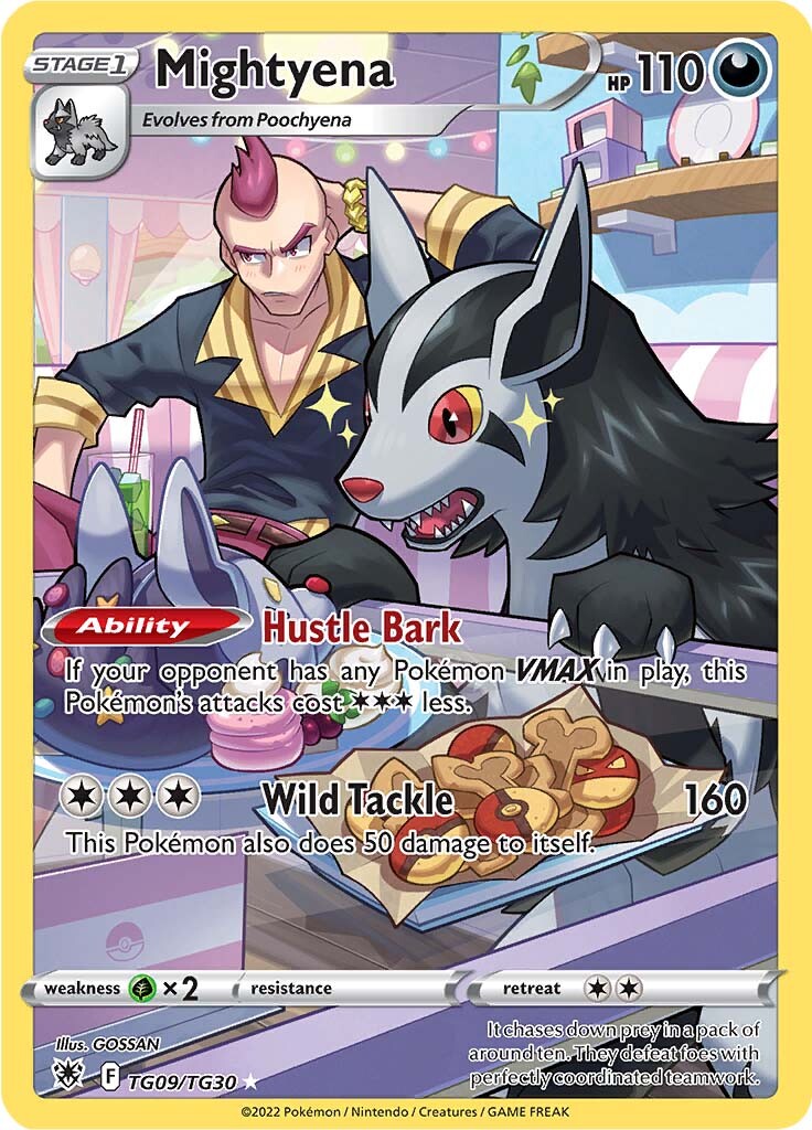 Mightyena (TG09/TG30) [Sword & Shield: Astral Radiance] | Jomio and Rueliete's Cards and Comics