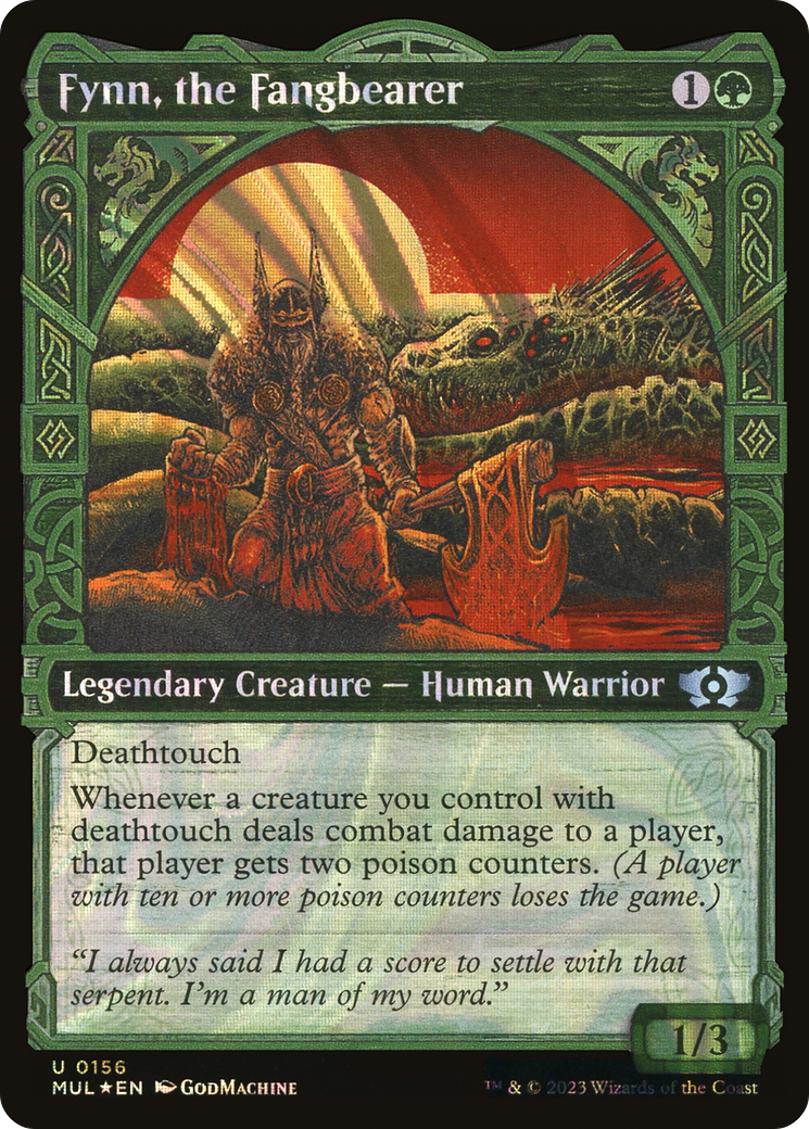 Fynn, the Fangbearer (Halo Foil) [Multiverse Legends] | Jomio and Rueliete's Cards and Comics