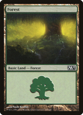 Forest (248) [Magic 2013] | Jomio and Rueliete's Cards and Comics