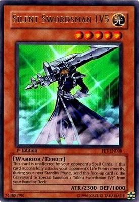 Silent Swordsman LV5 [FET-EN008] Ultra Rare | Jomio and Rueliete's Cards and Comics