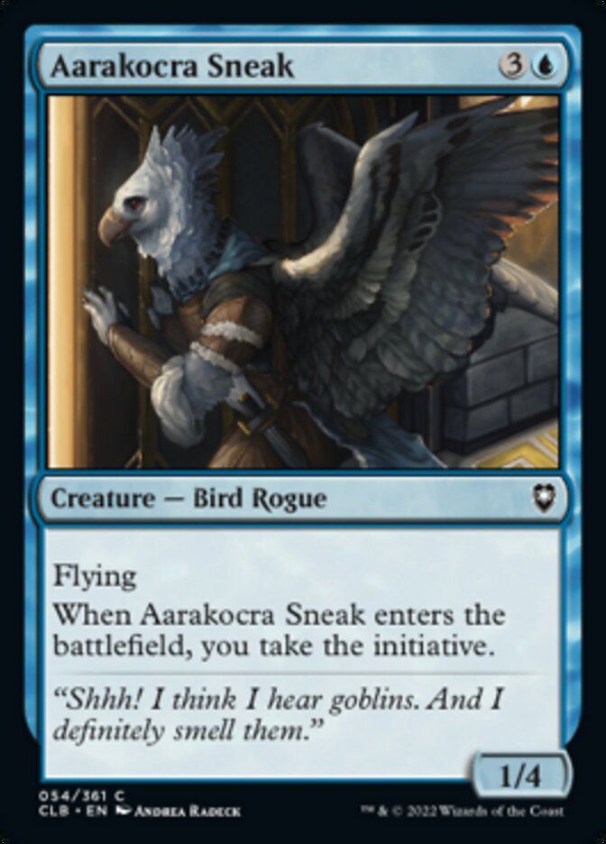 Aarakocra Sneak [Commander Legends: Battle for Baldur's Gate] | Jomio and Rueliete's Cards and Comics