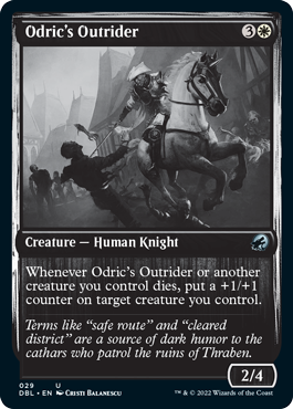 Odric's Outrider [Innistrad: Double Feature] | Jomio and Rueliete's Cards and Comics