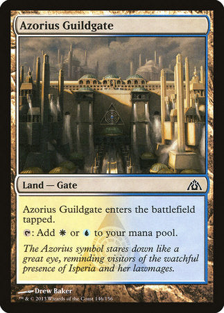 Azorius Guildgate [Dragon's Maze] | Jomio and Rueliete's Cards and Comics