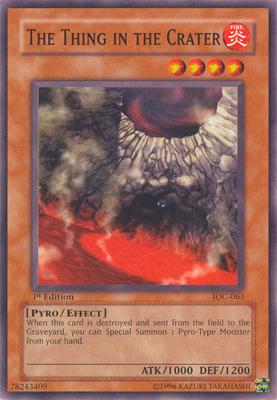 The Thing in the Crater [IOC-063] Common | Jomio and Rueliete's Cards and Comics