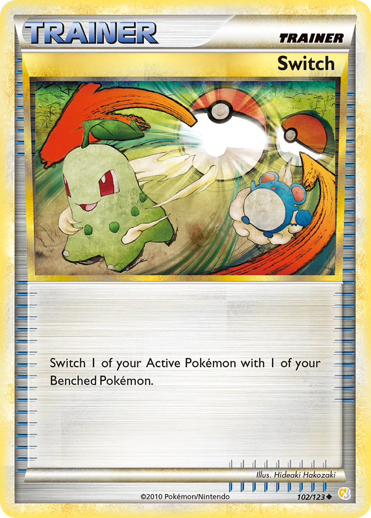 Switch (102/123) [HeartGold & SoulSilver: Base Set] | Jomio and Rueliete's Cards and Comics