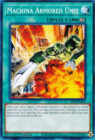 Machina Armored Unit [SR10-EN025] Common | Jomio and Rueliete's Cards and Comics