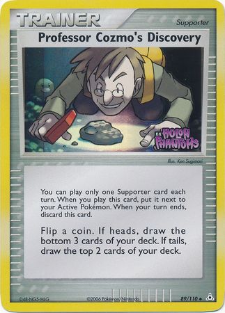 Professor Cozmo's Discovery (89/110) (Stamped) [EX: Holon Phantoms] | Jomio and Rueliete's Cards and Comics