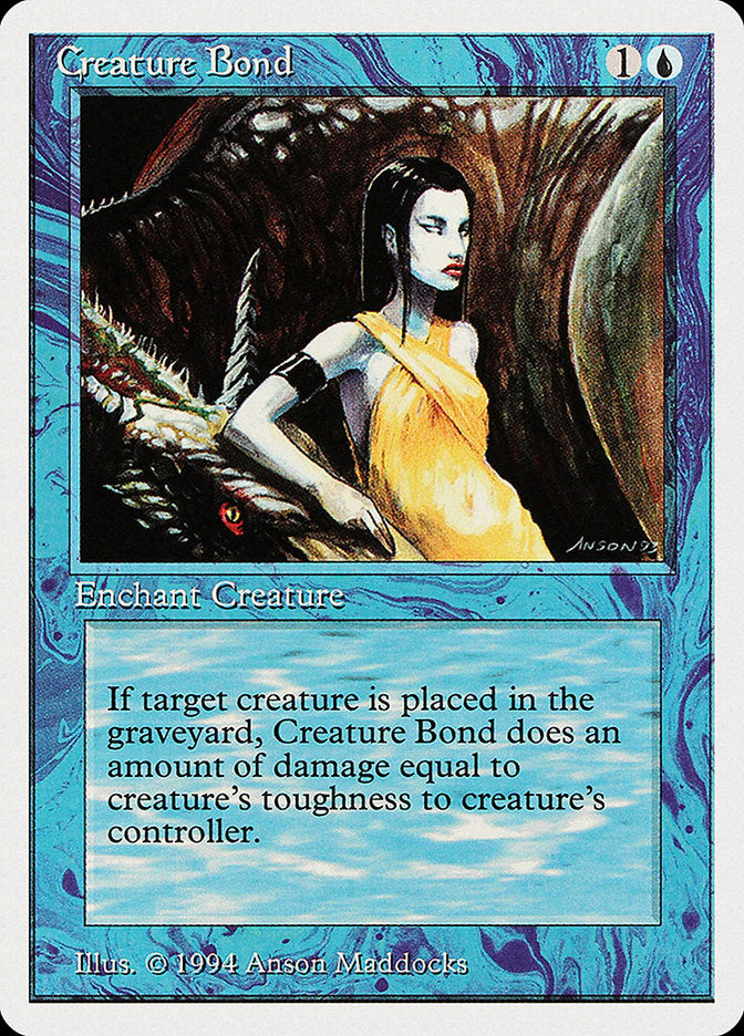 Creature Bond [Summer Magic / Edgar] | Jomio and Rueliete's Cards and Comics
