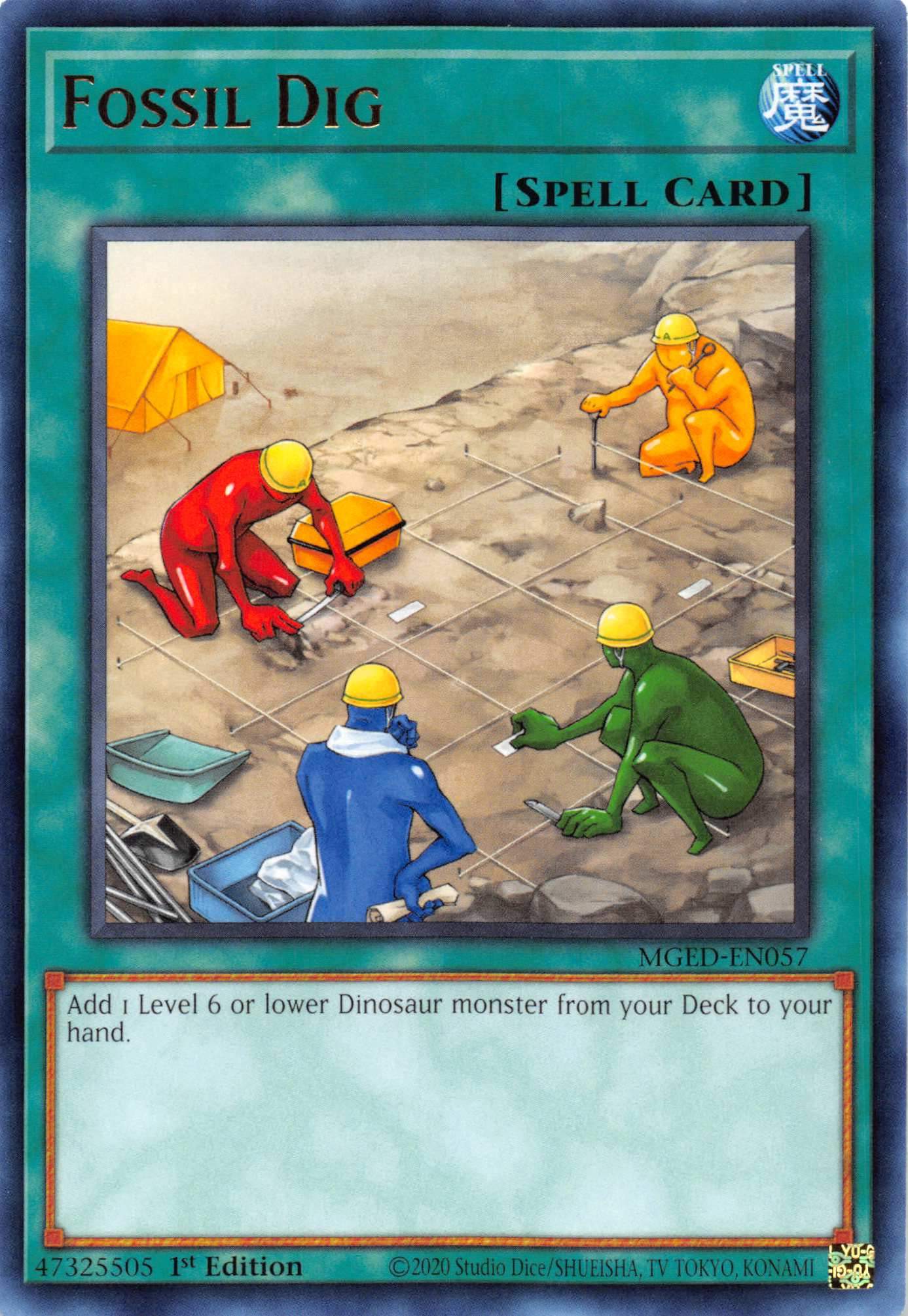 Fossil Dig [MGED-EN057] Rare | Jomio and Rueliete's Cards and Comics