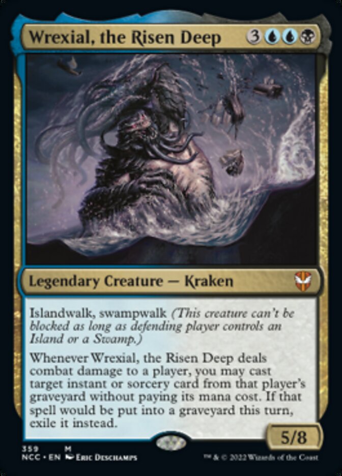 Wrexial, the Risen Deep [Streets of New Capenna Commander] | Jomio and Rueliete's Cards and Comics