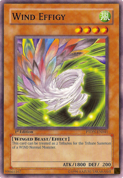 Wind Effigy [PTDN-EN041] Common | Jomio and Rueliete's Cards and Comics