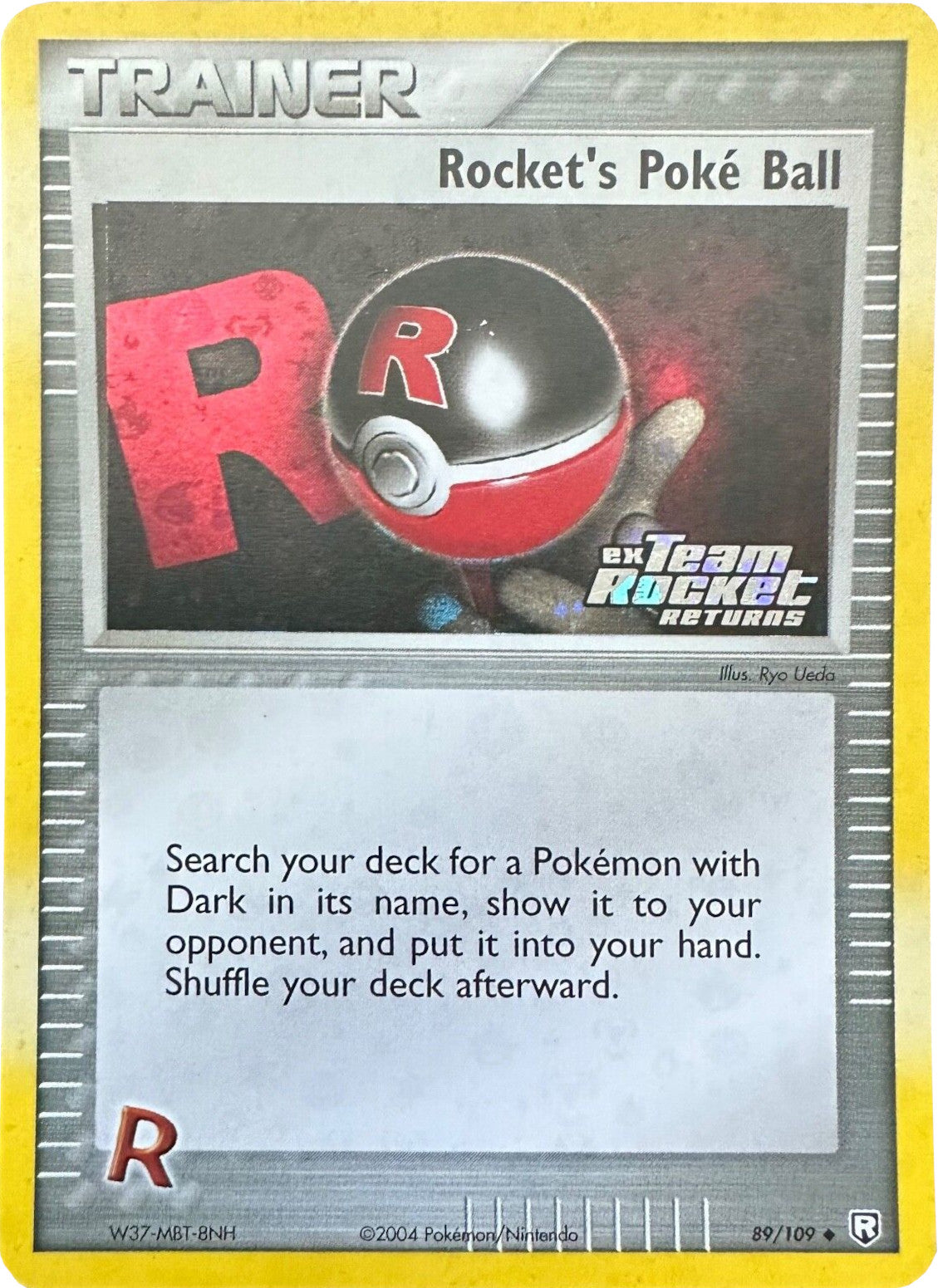 Rocket's Poke Ball (89/109) (Stamped) [EX: Team Rocket Returns] | Jomio and Rueliete's Cards and Comics