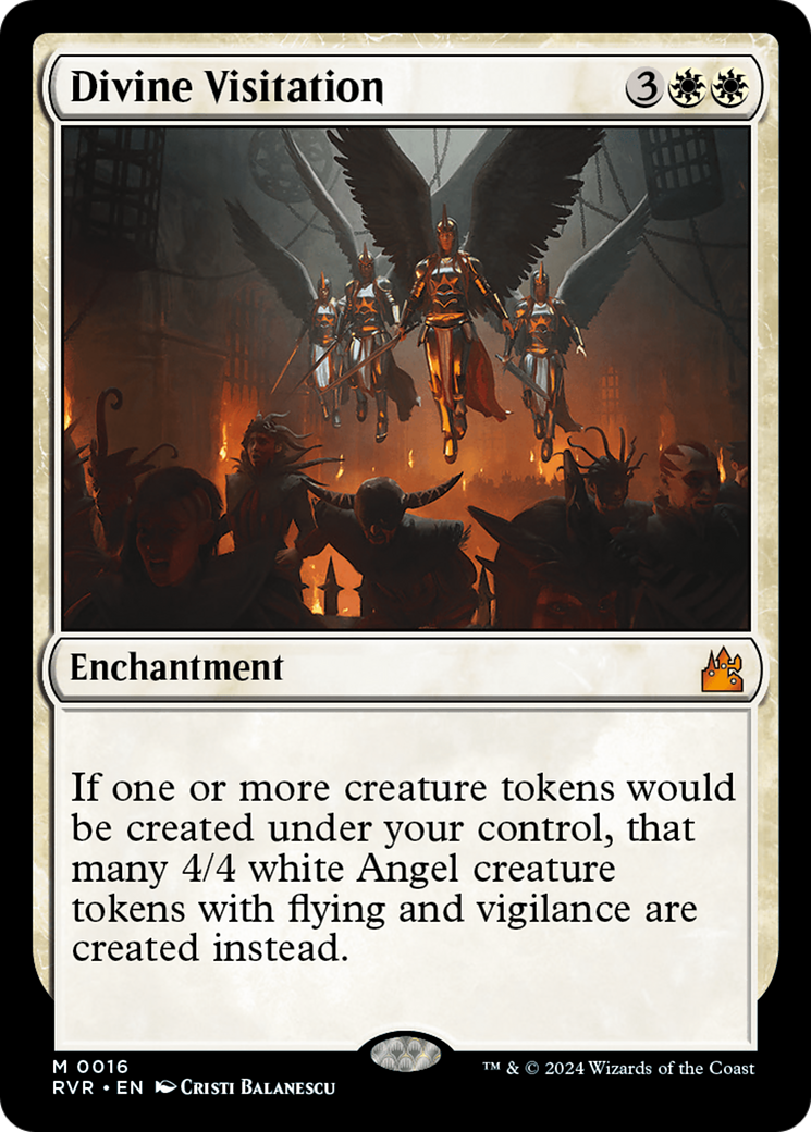 Divine Visitation [Ravnica Remastered] | Jomio and Rueliete's Cards and Comics