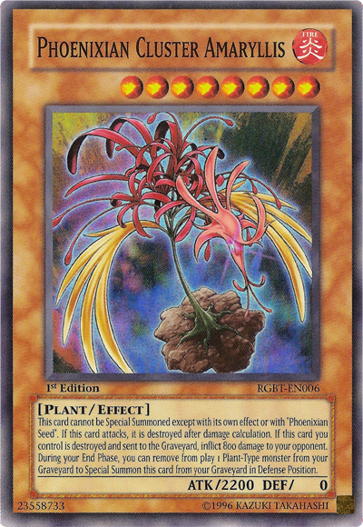 Phoenixian Cluster Amaryllis [RGBT-EN006] Super Rare | Jomio and Rueliete's Cards and Comics
