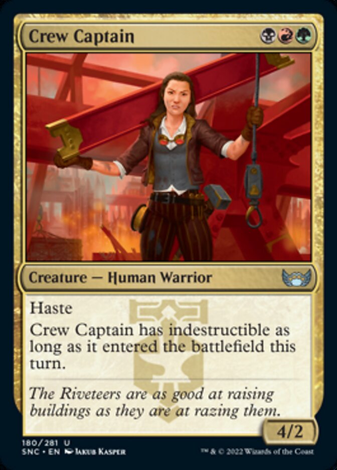 Crew Captain [Streets of New Capenna] | Jomio and Rueliete's Cards and Comics