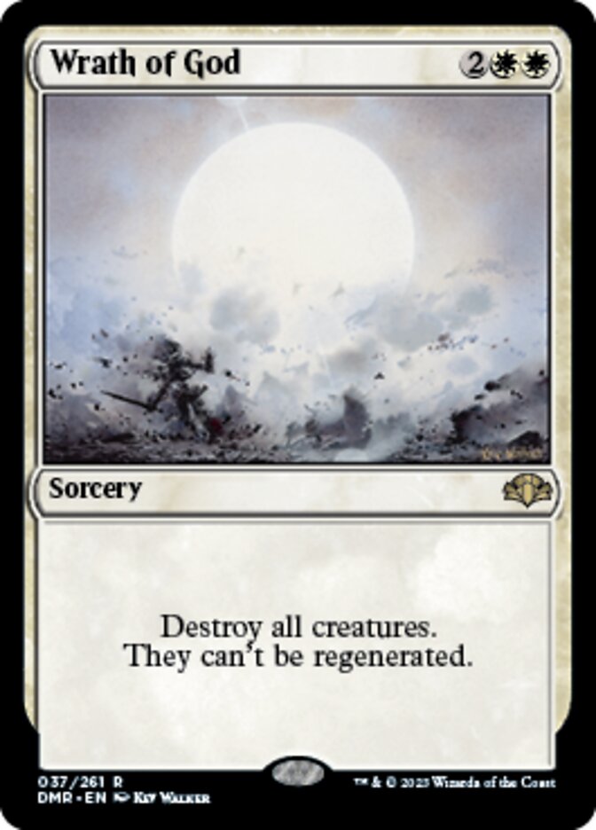 Wrath of God [Dominaria Remastered] | Jomio and Rueliete's Cards and Comics