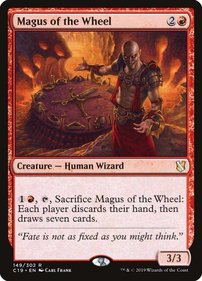 Magus of the Wheel [Commander 2019] | Jomio and Rueliete's Cards and Comics