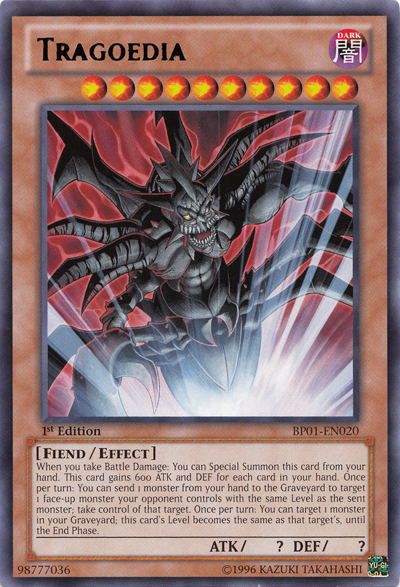 Tragoedia [BP01-EN020] Rare | Jomio and Rueliete's Cards and Comics