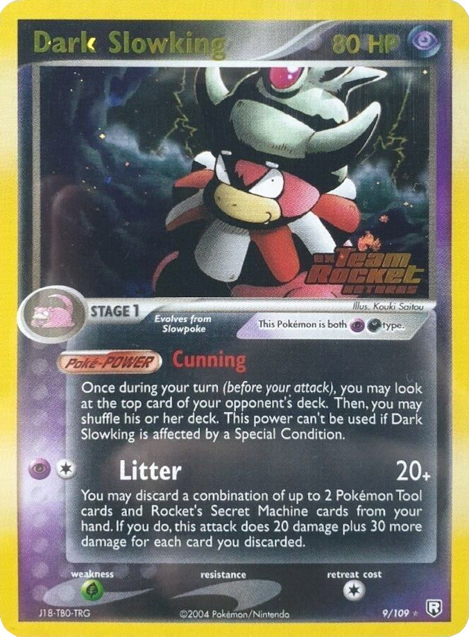 Dark Slowking (9/109) (Stamped) [EX: Team Rocket Returns] | Jomio and Rueliete's Cards and Comics