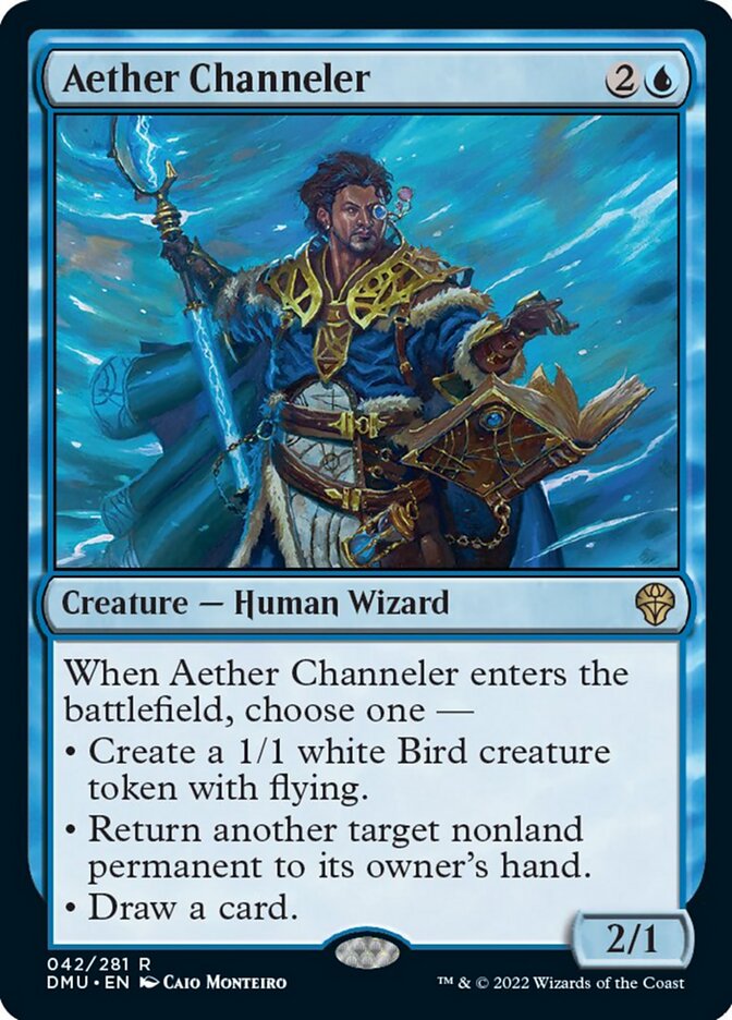 Aether Channeler [Dominaria United] | Jomio and Rueliete's Cards and Comics