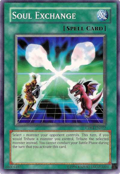 Soul Exchange [CP04-EN012] Common | Jomio and Rueliete's Cards and Comics