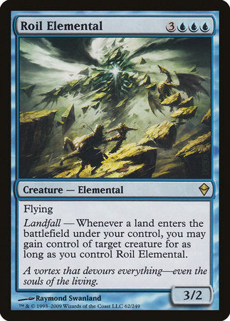 Roil Elemental [Zendikar] | Jomio and Rueliete's Cards and Comics