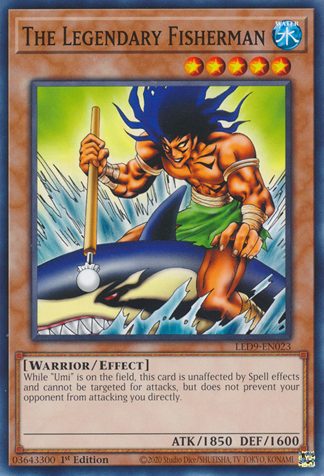 The Legendary Fisherman [LED9-EN023] Common | Jomio and Rueliete's Cards and Comics