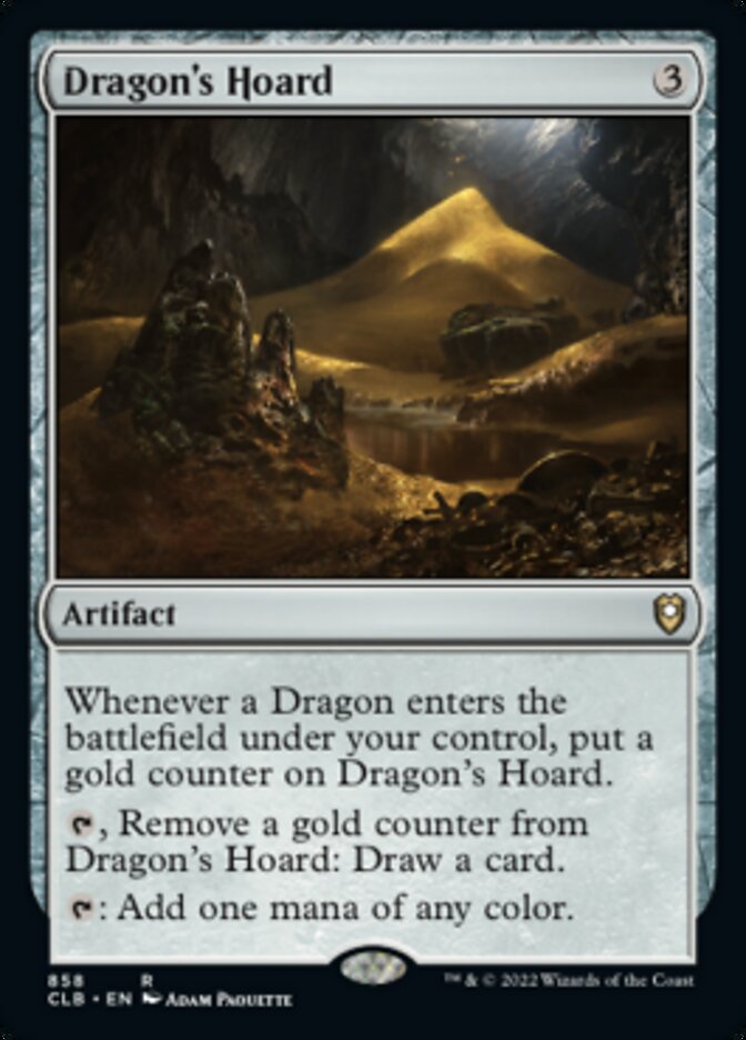 Dragon's Hoard [Commander Legends: Battle for Baldur's Gate] | Jomio and Rueliete's Cards and Comics