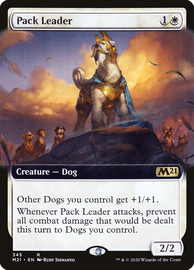 Pack Leader (Extended Art) [Core Set 2021] | Jomio and Rueliete's Cards and Comics