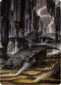 Grimclimb Pathway Art Card [Zendikar Rising Art Series] | Jomio and Rueliete's Cards and Comics