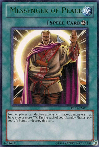 Messenger of Peace (Green) [DL12-EN013] Rare | Jomio and Rueliete's Cards and Comics