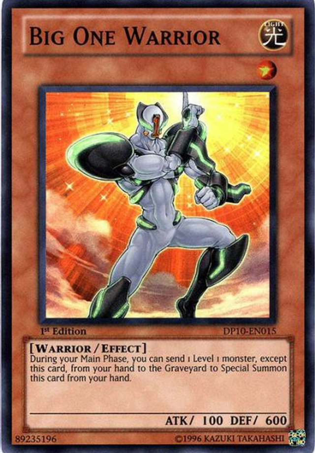 Big One Warrior [DP10-EN015] Super Rare | Jomio and Rueliete's Cards and Comics