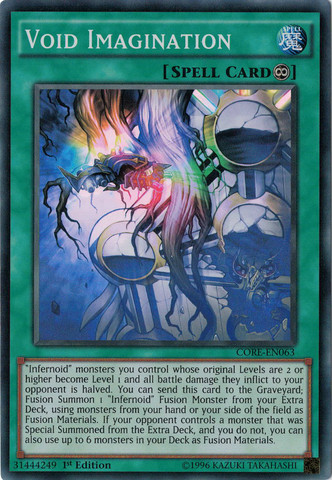 Void Imagination [CORE-EN063] Super Rare | Jomio and Rueliete's Cards and Comics