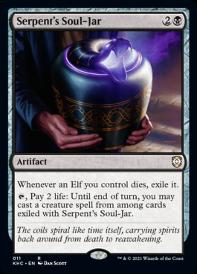 Serpent's Soul-Jar [Kaldheim Commander] | Jomio and Rueliete's Cards and Comics