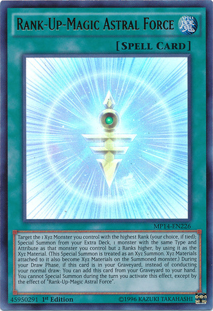 Rank-Up-Magic Astral Force [MP14-EN226] Ultra Rare | Jomio and Rueliete's Cards and Comics