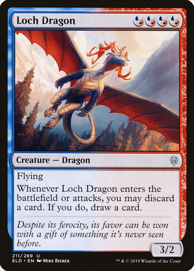 Loch Dragon [Throne of Eldraine] | Jomio and Rueliete's Cards and Comics