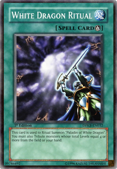 White Dragon Ritual [DPKB-EN032] Common | Jomio and Rueliete's Cards and Comics