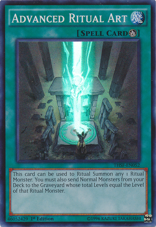 Advanced Ritual Art [THSF-EN052] Super Rare | Jomio and Rueliete's Cards and Comics