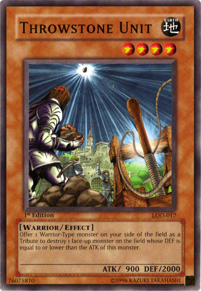 Throwstone Unit [LOD-017] Common | Jomio and Rueliete's Cards and Comics