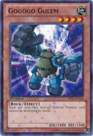 Gogogo Golem [BP01-EN164] Starfoil Rare | Jomio and Rueliete's Cards and Comics