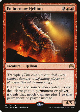 Embermaw Hellion [Magic Origins] | Jomio and Rueliete's Cards and Comics