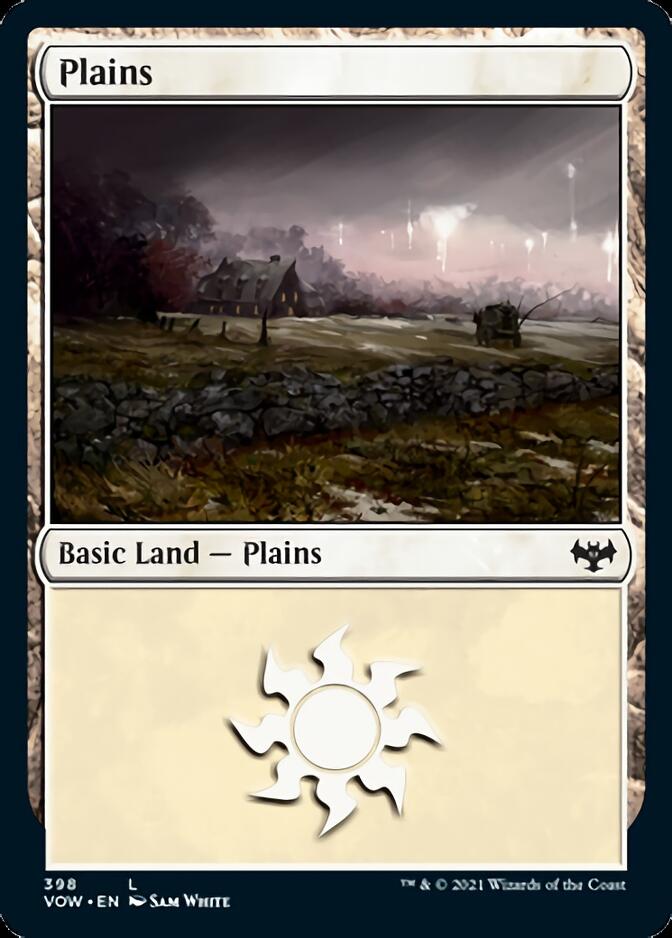 Plains (398) [Innistrad: Crimson Vow] | Jomio and Rueliete's Cards and Comics